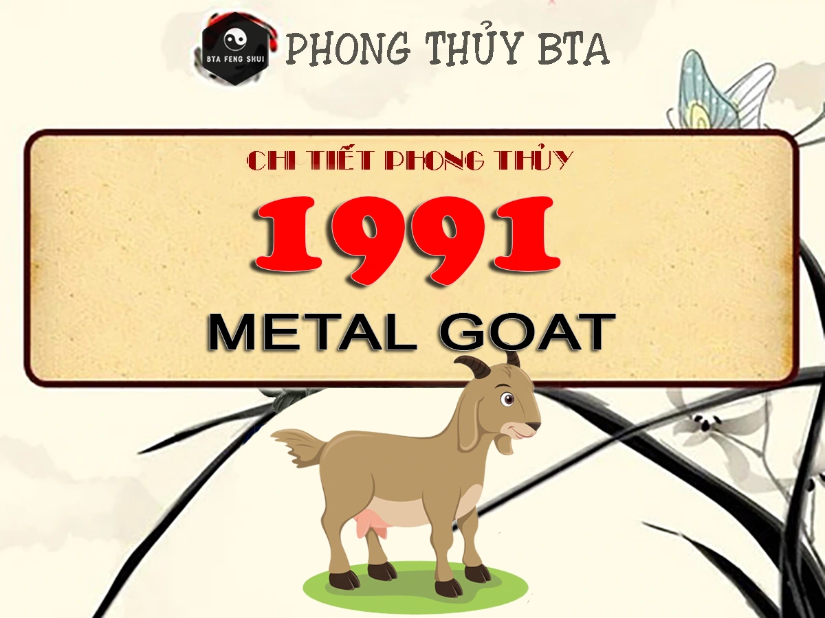 1991 Chinese Zodiac: Year Of The Metal Goat 1991 Chinese Zodiac