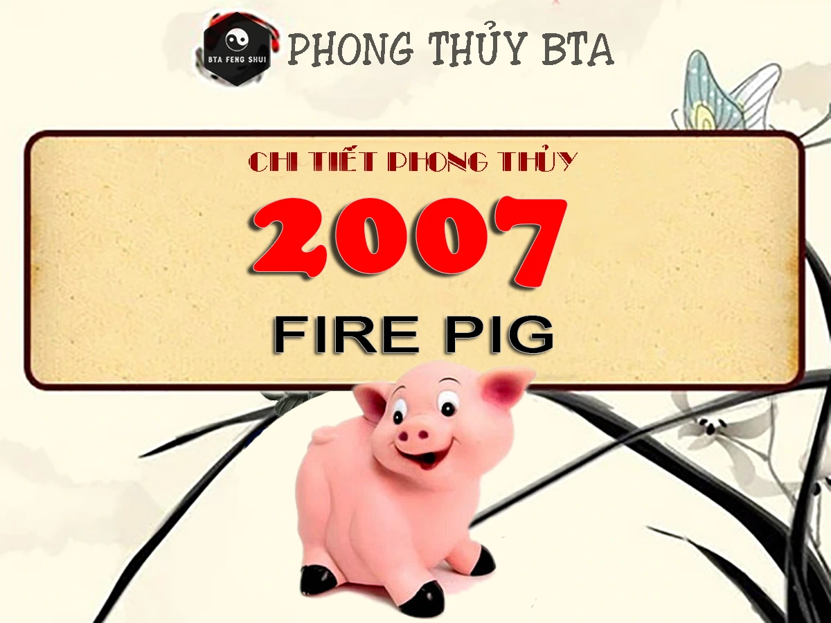 2007 Chinese Zodiac: Year Of The Fire Pig 2007 chinese new year animal