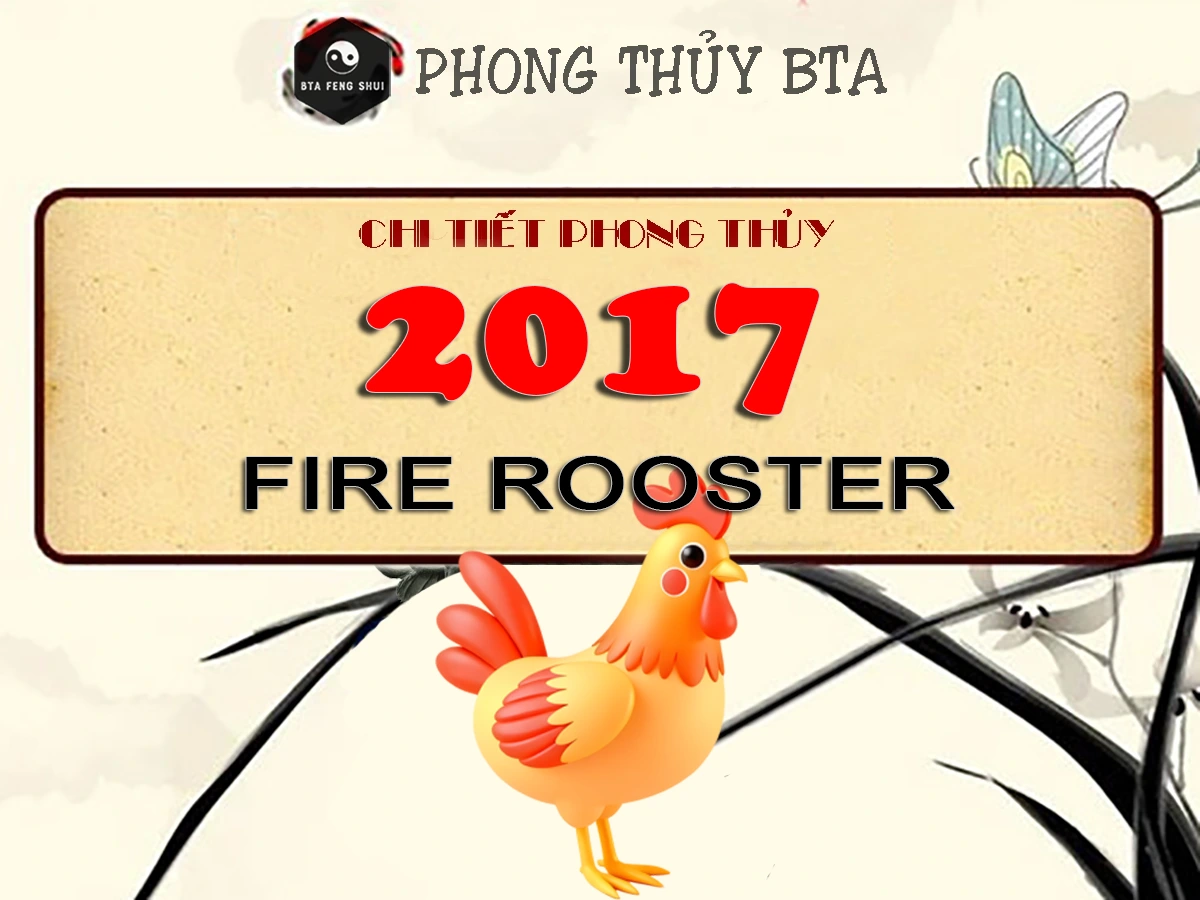 2017 Chinese Zodiac: Year Of The Fire Rooster 2017 Chinese New Year Animal