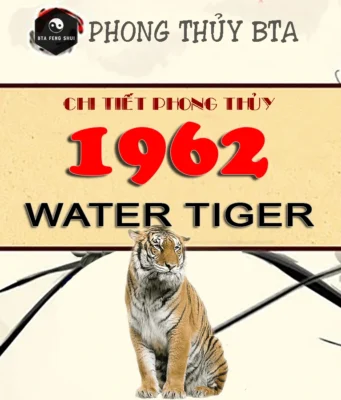 1962 Chinese Zodiac: Year Of The Water Tiger 1962 Chinese Zodiac Animal
