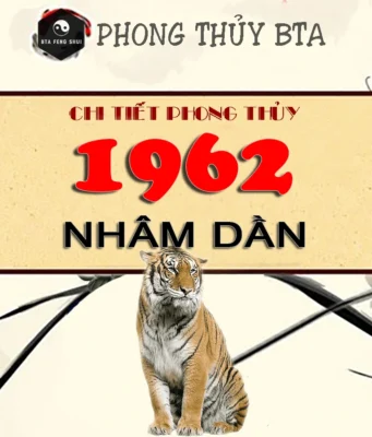 1962 Mệnh gì? Tuổi con gì? Khám phá Tử Vi tuổi Nhâm Dần Sinh năm 1962 tuổi gì?