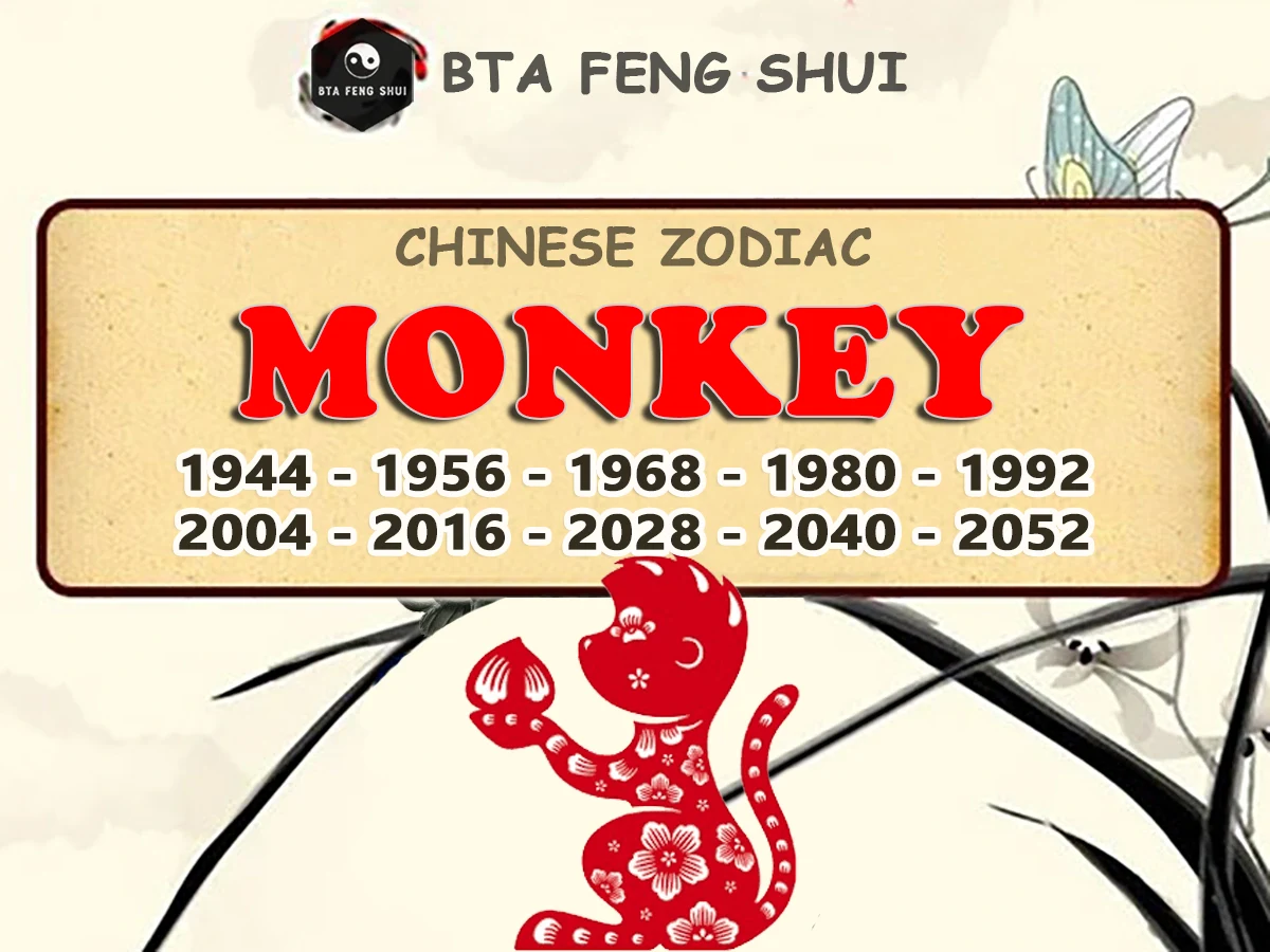 Chinese Zodiac Sign - Year Of The Monkey